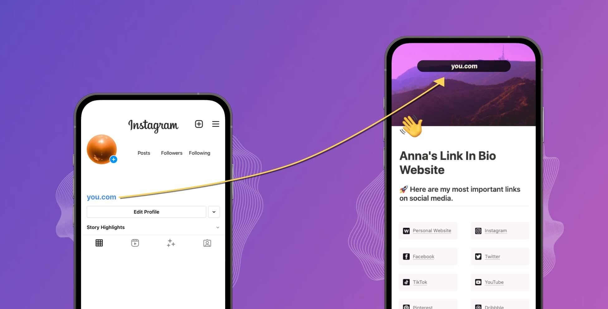 Instagram Bio Link