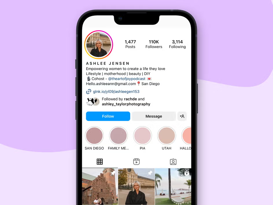 ideas for instagram profile